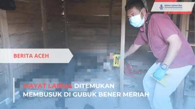 Lansia Ditemukan Membusuk di Gubuk Bener Meriah