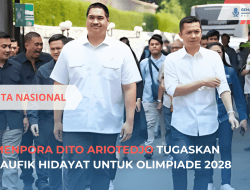 Menpora Dito Ariotedjo Tugaskan Taufik Hidayat Olimpiade 2028