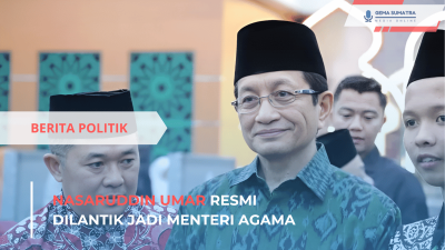 Nasaruddin Umar Resmi Dilantik Jadi Menteri Agama