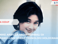 Nike Ardilla Hadir Kembali di Panggung Lewat Teknologi Hologram