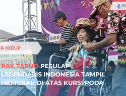 Pak Tarno Tampil Memukau di Atas Kursi Roda