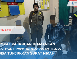 Empat Pasangan Diamankan Satpol PPWH Banda Aceh