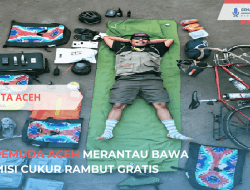 Pemuda Aceh Merantau Bawa Misi Cukur Rambut Gratis