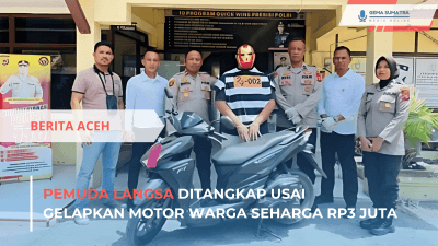 Ket foto: Kasus Pencurian Motor (Sumber Foto: Instagram/kabaraceh)