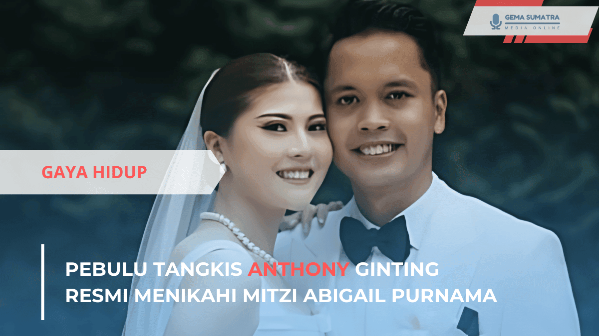 Ket foto: Pernikahan Anthony (Sumber Foto: Instagram/sinisukanthony)