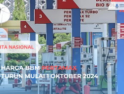 Harga Pertamax Turun Mulai 1 Oktober 2024