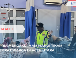 Pria Mengaku Imam Mahdi Tikam Empat Warga di Aceh Utara