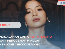 Putri Marino, Dari Penggemar Hingga Menikahi Chicco Jerikho