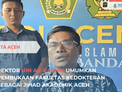 UIN Ar-Raniry Buka Fakultas Kedokteran, Jihad Akademik Aceh