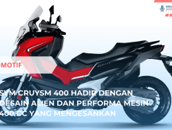 SYM Cruysm 400, Skutik Bongsor dengan Desain Futuristik