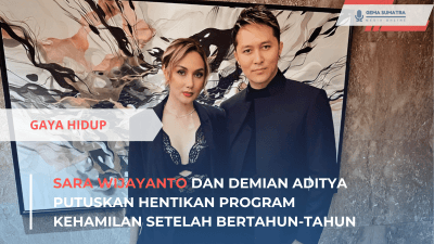 Ket foto: Sara Wijayanto dan Demian Aditya (Sumber Foto: Instagram/brilionet)