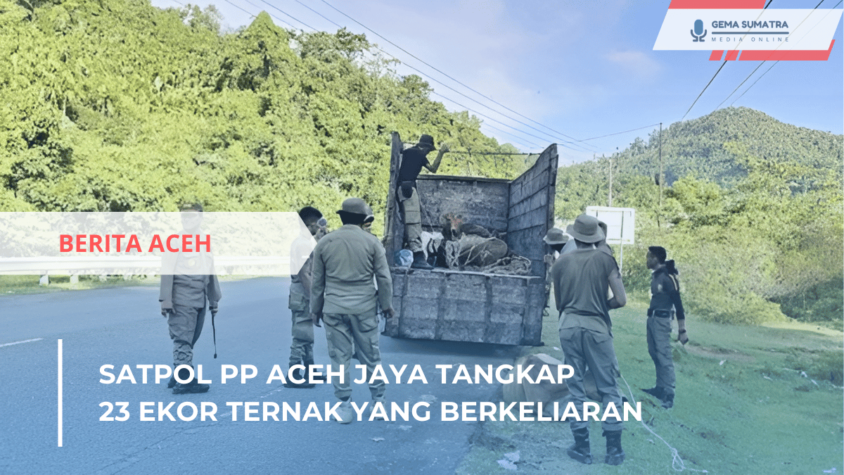 Ket foto: Satpol PP Aceh Jaya (Sumber Foto: Instagram/kabaraceh)