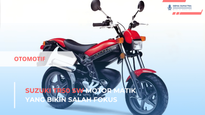 Suzuki TR50 SW, Motor Matik yang Bikin Salah Fokus