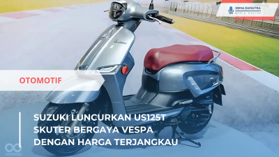 Suzuki US125T, Skuter Bergaya Vespa