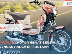 TVS XL100, Motor Hemat Bensin dengan Harga Rp 4 Jutaan
