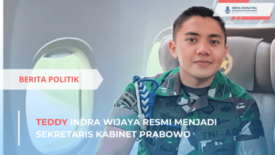 Teddy Indra Wijaya Resmi Menjadi Seskab Prabowo