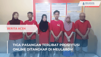 Ket foto:Tiga Pasangan Di Meulaboh (Sumber Foto: lnstagram/kabaraceh)