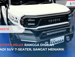 Toyota Hilux Rangga Diubah Jadi SUV 7-Seater, Sangat Menarik