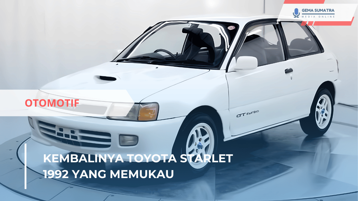 Ket foto: Toyota Starlet (Sumber Foto: Pinterest/Mika Kataja)