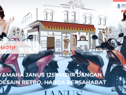 Yamaha Janus 125 Hadir dengan Desain Retro, Harga Bersahabat