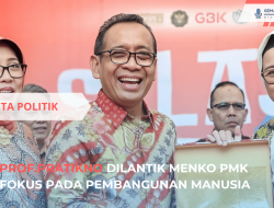 Pratikno Dilantik Menko PMK, Fokus pada Pembangunan Manusia