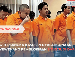 24 Tersangka Pemblokiran Situs Judi Daring