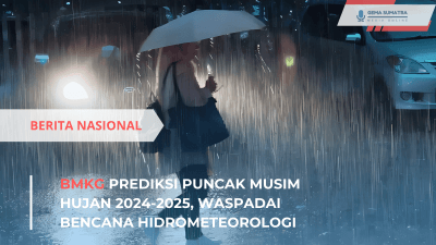 BMKG Prediksi Puncak Musim Hujan 2024-2025