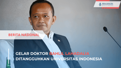 Gelar doktor Bahlil Lahadalia Ditangguhkan Universitas Indonesia