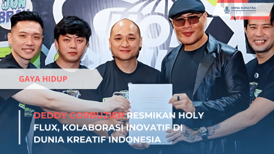 Deddy Corbuzier Resmikan Holy Flux Kolaborasi di Dunia Kreatif