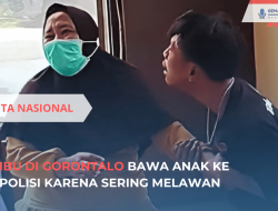 Ibu di Gorontalo Bawa Anak ke Polisi karena Sering Melawan