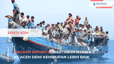 Ket foto: Imigran Rohingya (Sumber Foto: Instagram/dw.com)