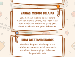 Tips Belajar Efektif untuk Meningkatkan Prestasi Akademik