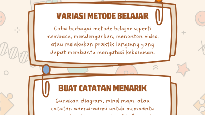 Infografis Gema Sumatra Tips belajar efektif