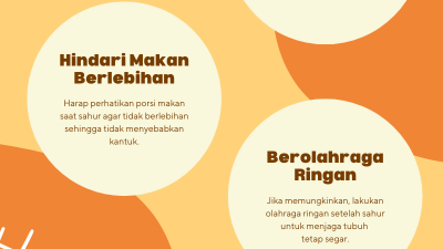 Infografis Gema Sumatra tips mengurangi kantuk saat sahur