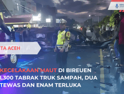 Dua Tewas, Enam Luka-luka dalam Kecelakaan Maut di Bireuen