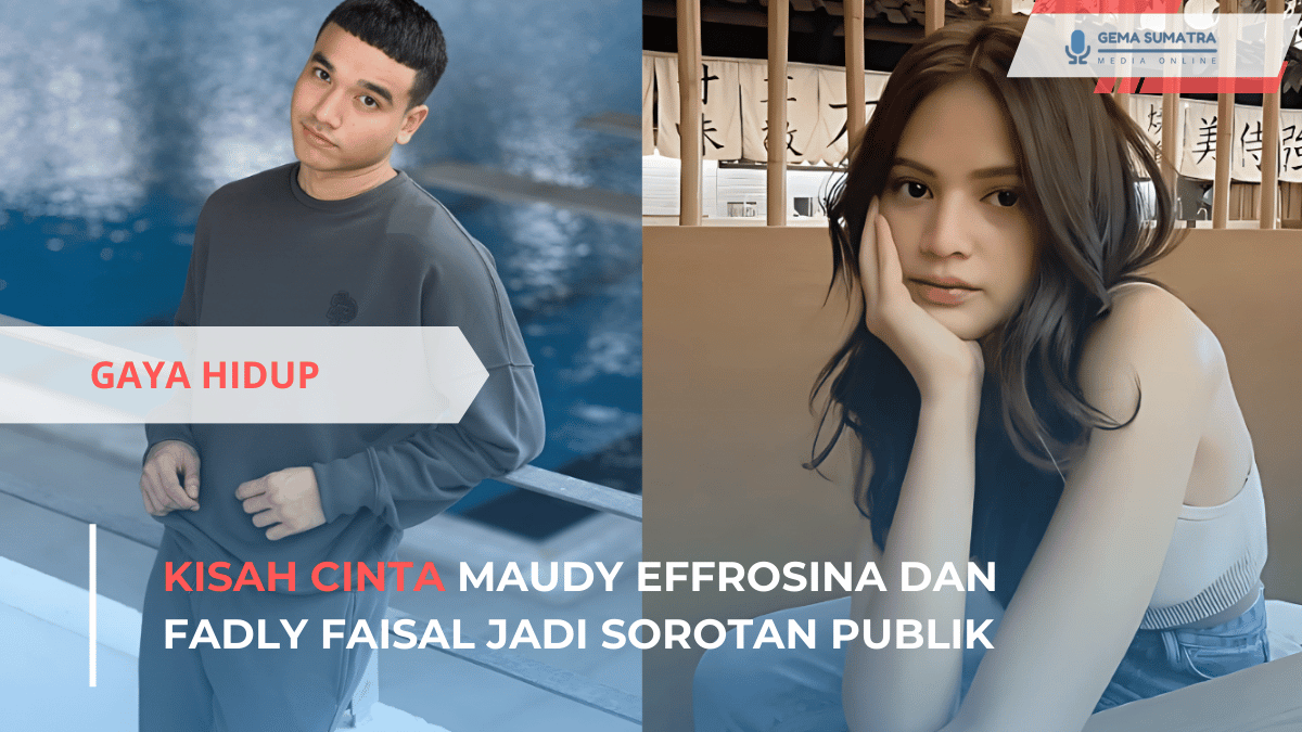 Ket foto: Kedekatan Fadly dan Maudy (Sumber Foto: Instagram/fadlyfsl_ dan maudyeffrosina)