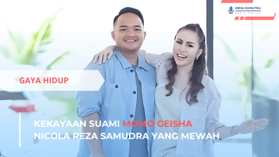 Kekayaan Suami Momo Geisha, Nicola Reza yang Mewah