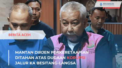 Ket foto: Mantan Dirjen Perkeretaapian (Sumber Foto: Instagram/acehreal__)