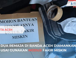 Modus Fakir Miskin, Dua Remaja di Banda Aceh Diamankan