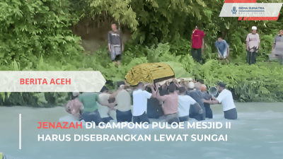 Ket foto: Pengantaran Jenazah di Tangse (Sumber Foto : Instagram/newsrbaceh)
