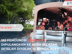 152 Pengungsi Rohingya Dipulangkan ke Aceh Selatan