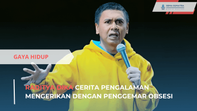 Ket foto: Raditya Dika (Sumber Foto: Instagram/brilionet)