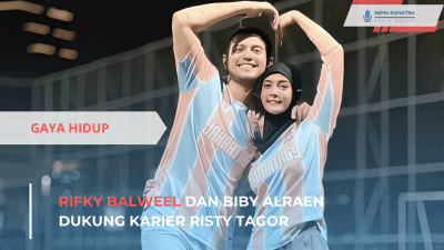 Ket foto: Rifky Balweel dan Biby Alraen (Sumber Foto: Instagram/ bibyalraen13)