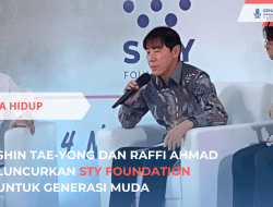 Shin Tae-yong Luncurkan STY Foundation untuk Generasi Muda