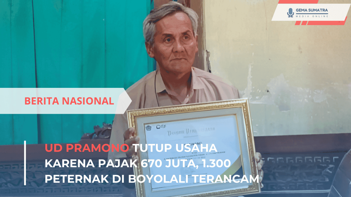 Ket foto: UD Pramono Tutup Usaha (Sumber Foto: Instagram/indotoday)
