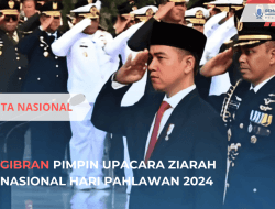 Upacara Ziarah Nasional di Taman Makam Pahlawan