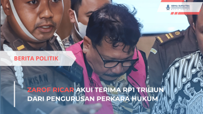 Pejabat MA Zarof Akui Dapat Rp1 Triliun dari Urus Perkara