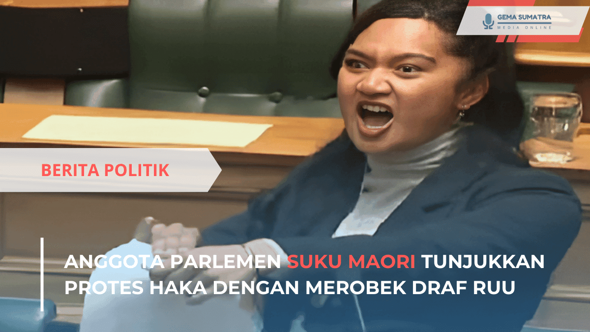 Ket foto: Anggota Parlemen Suku Maori (Sumber Foto: Instagram/fakta.indo)