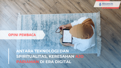 Ket foto: Antara Teknologi dan Spiritualitas, Keresahan Ajo Pariaman di Era Digital (Sumber foto: */Istimewa)