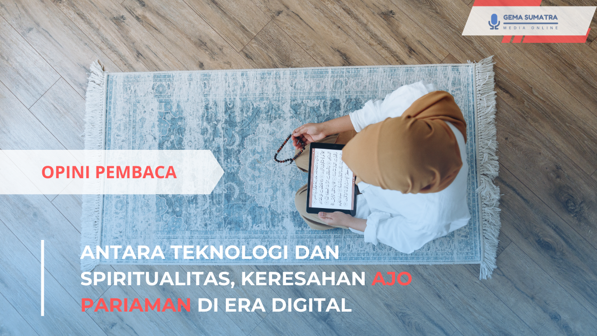 Ket foto: Antara Teknologi dan Spiritualitas, Keresahan Ajo Pariaman di Era Digital (Sumber foto: */Istimewa)